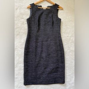 Nine West sleeveless black sparkle dress